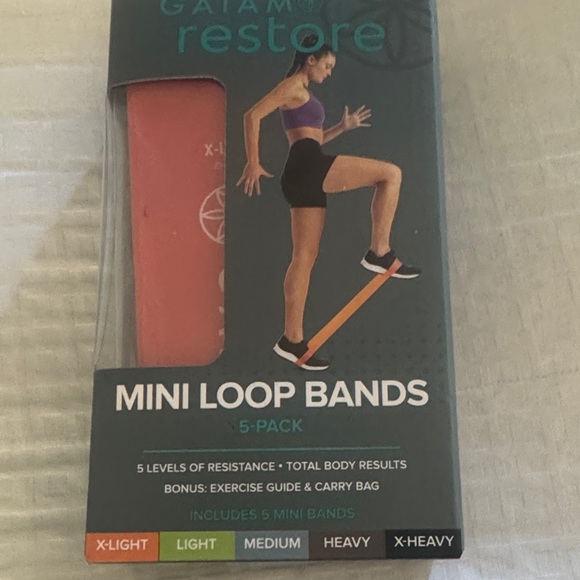 GAIAM Restore Mini Loop Bands Set - Picture 5 of 5